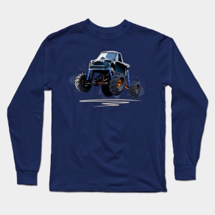 Cartoon Monster Truck Long Sleeve T-Shirt